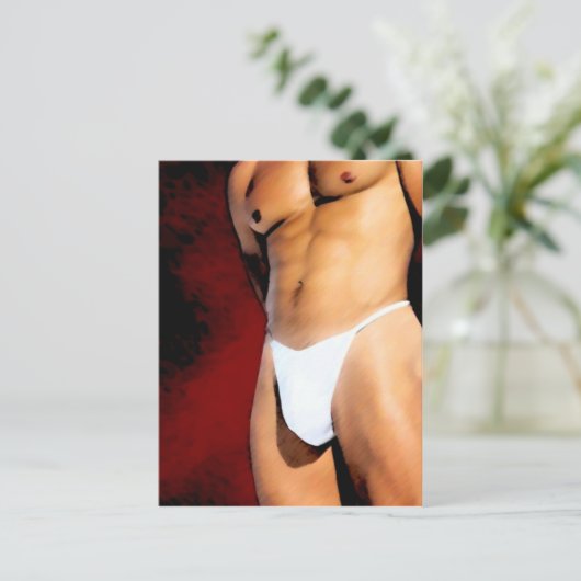 Hunk Briefkaart (Staand voorkant)