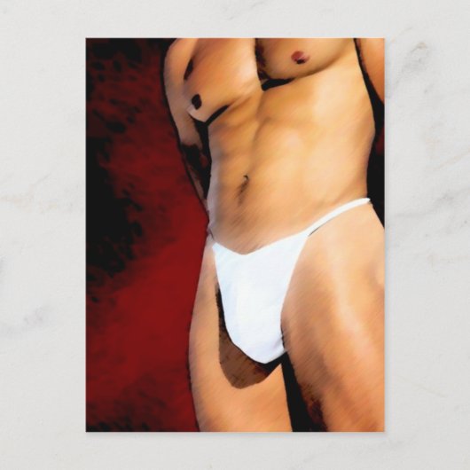 Hunk Briefkaart (Voorkant)