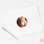Hunk Ronde Sticker (Envelop)