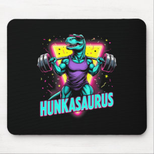 Hunkasaurus Gewichtheffen Bodybuilding Gym Workout Muismat