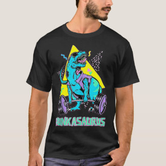 Hunkasaurus Gewichtheffen Bodybuilding Gym Workout T-shirt
