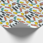 Hunkeren naar zwangerschap Leuk voedingspatroon ba Cadeaupapier (Hoek)