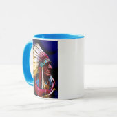 "Hunkpapa" Chief original art Mug Mok (Voorkant links)