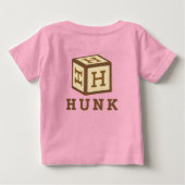 Hunk's Name op American Apparel (Achterkant)