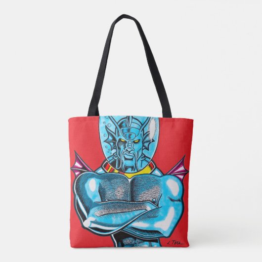 Hunkuloid™: Mermaster™ Tote Bag (Achterkant)