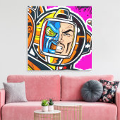 Hunkuloid™: Mutron™ Canvas Afdruk (Insitu (Woonkamer))