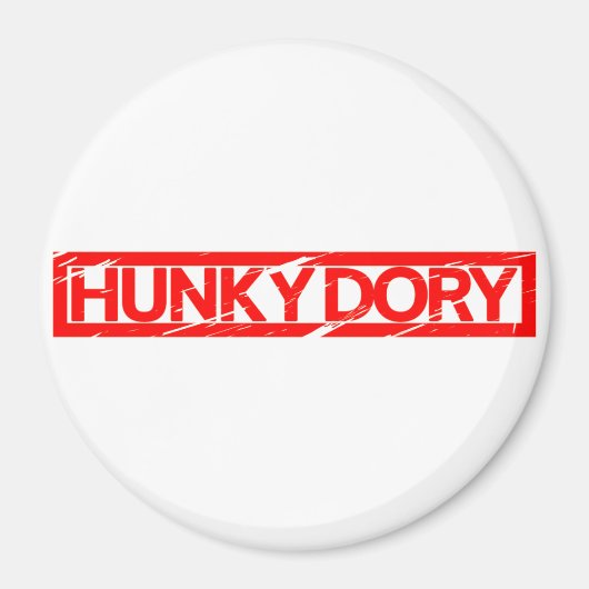 Hunky Dory Stamp Magneet (Voorkant)