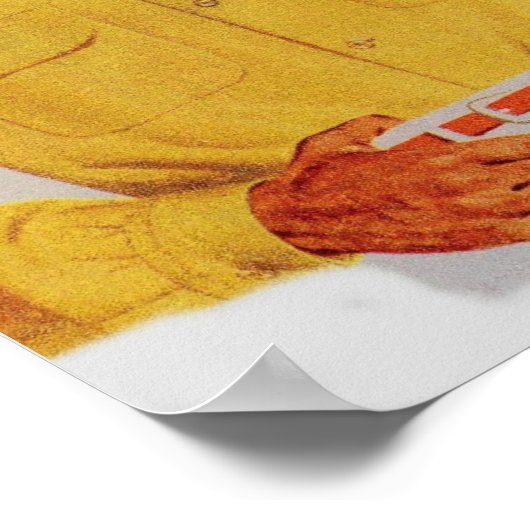 Hunky handsome hayseed poster (Hoek)