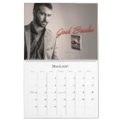 Hunky Helden van de Love in Bloom-serie kalender (Mar 2027)