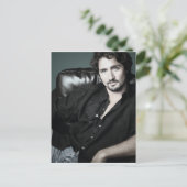 Hunky mustache beard Justin 2006 Briefkaart (Staand voorkant)