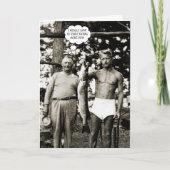 HUNKY VISSER VIST  FOTO GRAPPIG KAART (Voorkant)