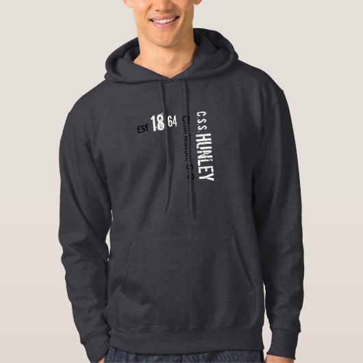 Hunley Submarine Hoodie (Voorkant)