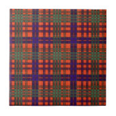 Hunly Scottish Tartan Tegeltje (Voorkant)