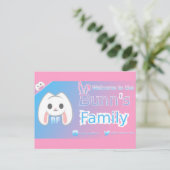 HunneBunn Briefkaart (Staand voorkant)