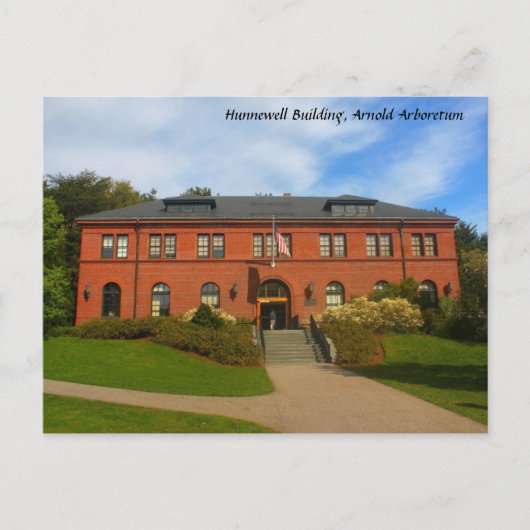 Hunnewell Building, Arnold Arboretum Briefkaart (Voorkant)