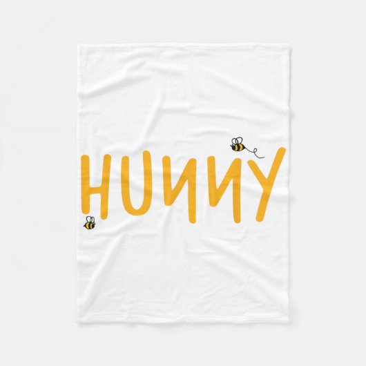 Hunny Bear Pasen Dag Fleece Deken (Voorkant)
