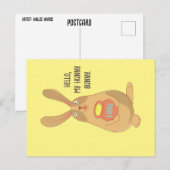 Hunny Bunny Briefkaart (Voorkant / Achterkant)