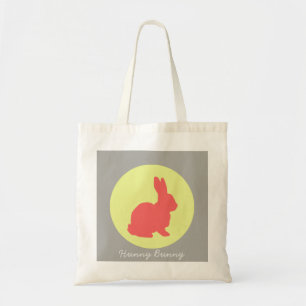 Hunny Bunny Funky Pastel Kleuren Boodschappentas Tote Bag