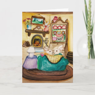 Hunny Bunny Valentijnsdag van konijnenkonijnen Feestdagen Kaart