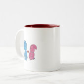 Hunny Bunnys Coffee Mok (Voorkant links)