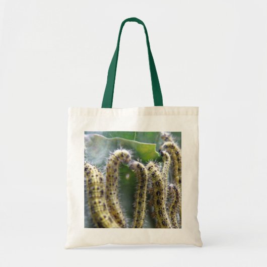 Hunry Cabbage White Caterpilars Canvas tas (Voorkant)