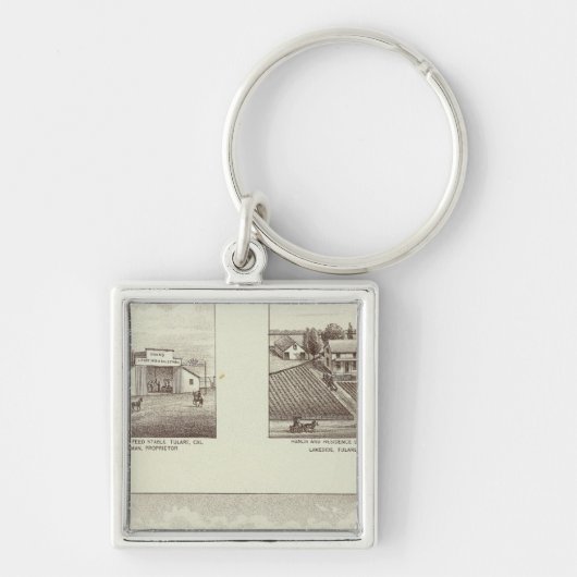 Hunsaker ranch, Woodville Sleutelhanger (Voorkant)