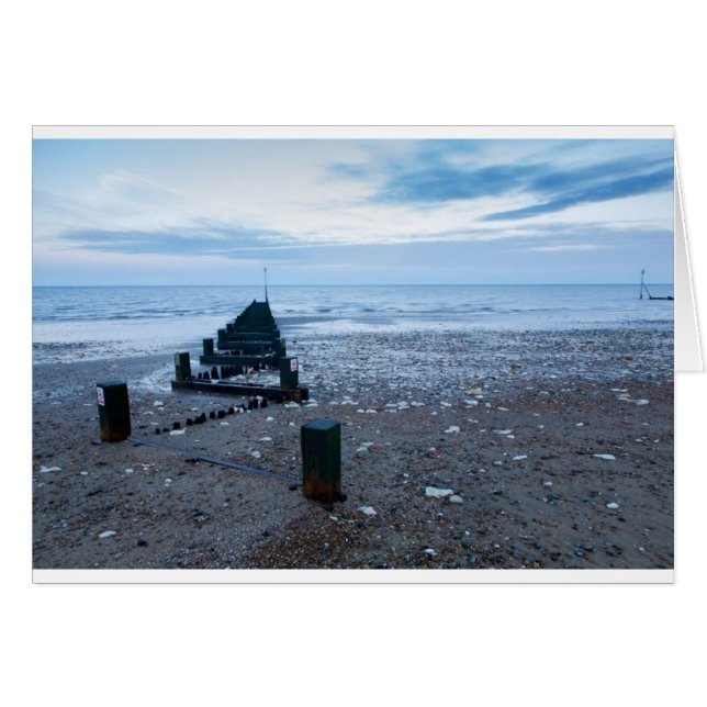 Hunstanton beach, West Norfolk (Voorkant Horizontaal)