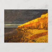 Hunstanton Cliffs Norfolk kust Engeland Briefkaart (Voorkant)