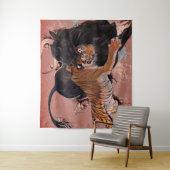 Hunt art wandkleed (In situ)