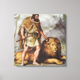 Hunt begint met vastleggen Display Hunt Canvas Afdruk