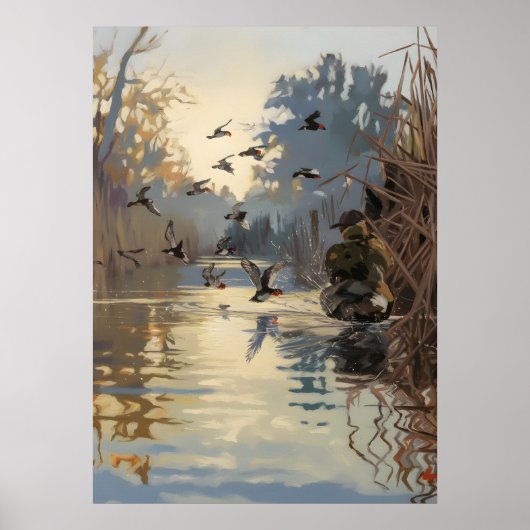 Hunt begint seizoen jacht ik heb gesproken poster (Voorkant)