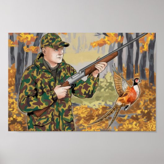 Hunt begint seizoen premiejager poster (Voorkant)