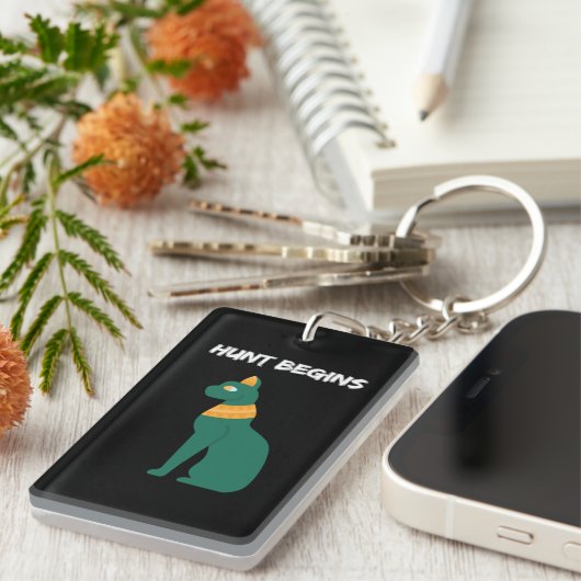 Hunt begint Sleutelhanger (Voorkant Rechts)
