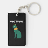 Hunt begint Sleutelhanger (achterkant)