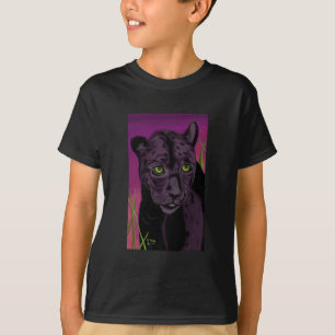Hunt bij Dusk kinder donker t-shirt zwart