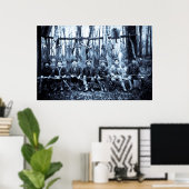 Hunt Club 1911  Der Hunters Poster (Thuiskantoor)