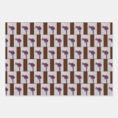 Hunt Club Paard, Tack, hoefijzer Inpakpapier Vel (Voorkant 2)