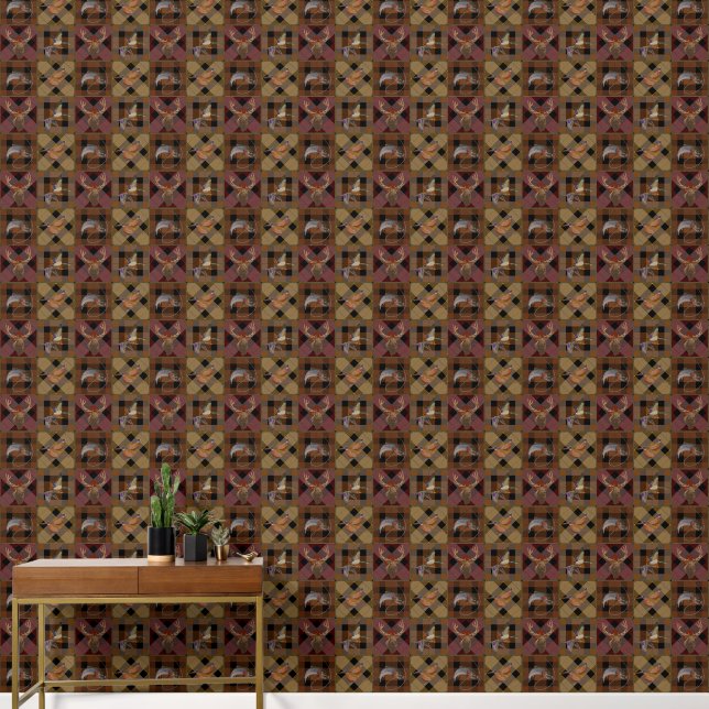 Hunt Club speelde met wild spel Behang (Hal)