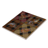 Hunt Club speelde met wild spel Tegeltje (Zijkant)