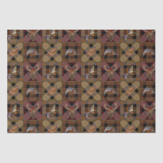 Hunt Club speelde met wild spel Tissuepapier (Voorkant)