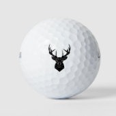 Hunt Deer Modern Golfballen (Voorkant)