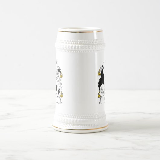 Hunt Family Crest Bierpul (Center)