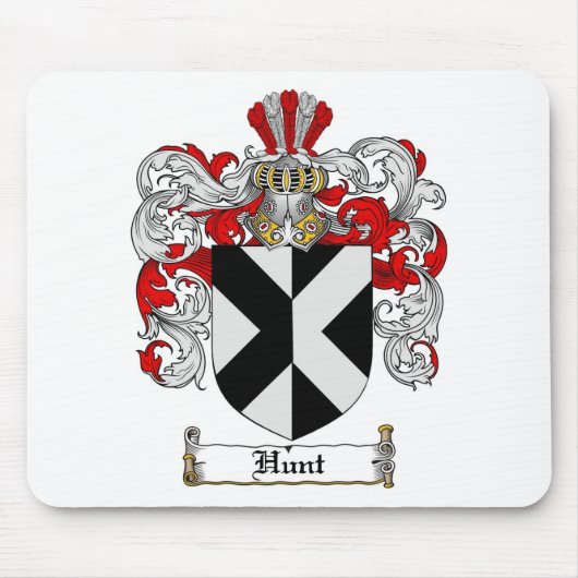 HUNT FAMILY CREST - HUNT COAT WAPENS MUISMAT (Voorkant)