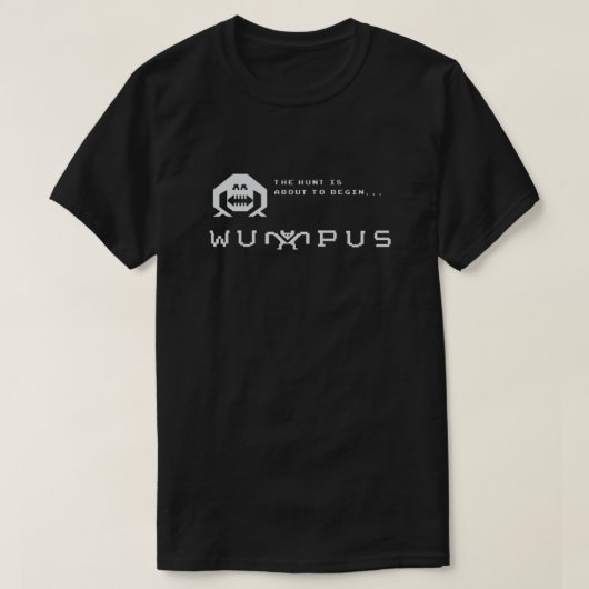 Hunt for the Wumpus! Classic T-shirt (Design voorkant)