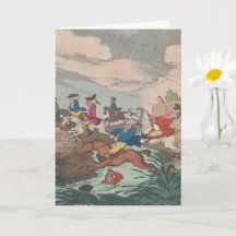 Hunt - Gevouwen Wenskaart