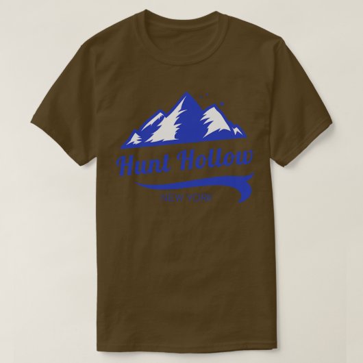 Hunt Hollow ski New York T-shirt (Design voorkant)
