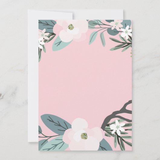 Hunt Invitation Hunt Hoppy Easter Kaart (Achterkant)