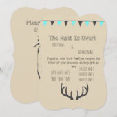 Hunt is over Cream Kaart (Voorkant / Achterkant)