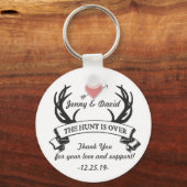 "Hunt is over" Persoonlijke Zeer belangrijke Ring  Sleutelhanger (Voorkant)