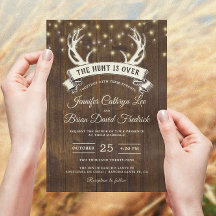 "Hunt is voorbij" Rustic Antler tast licht huwelij